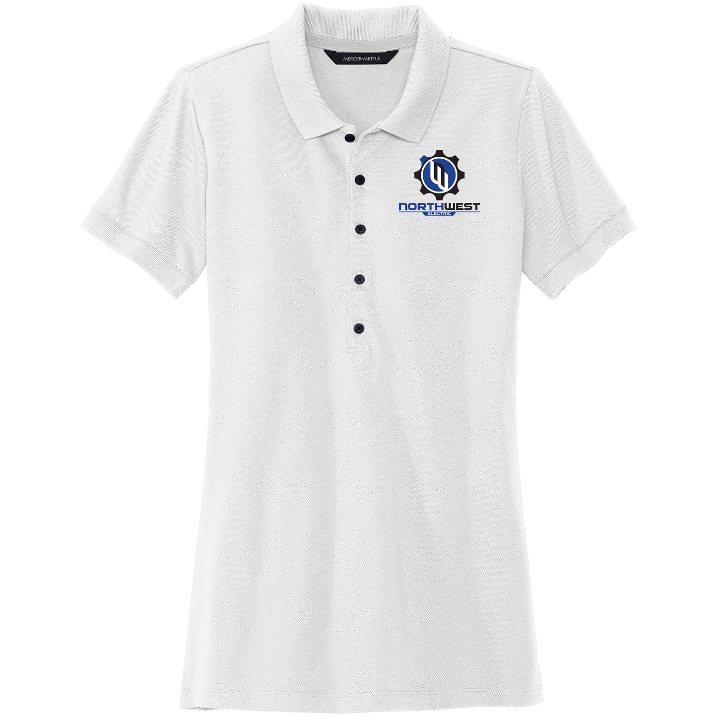 Mercer+Mettle Women’s Stretch Heavyweight Pique Polo