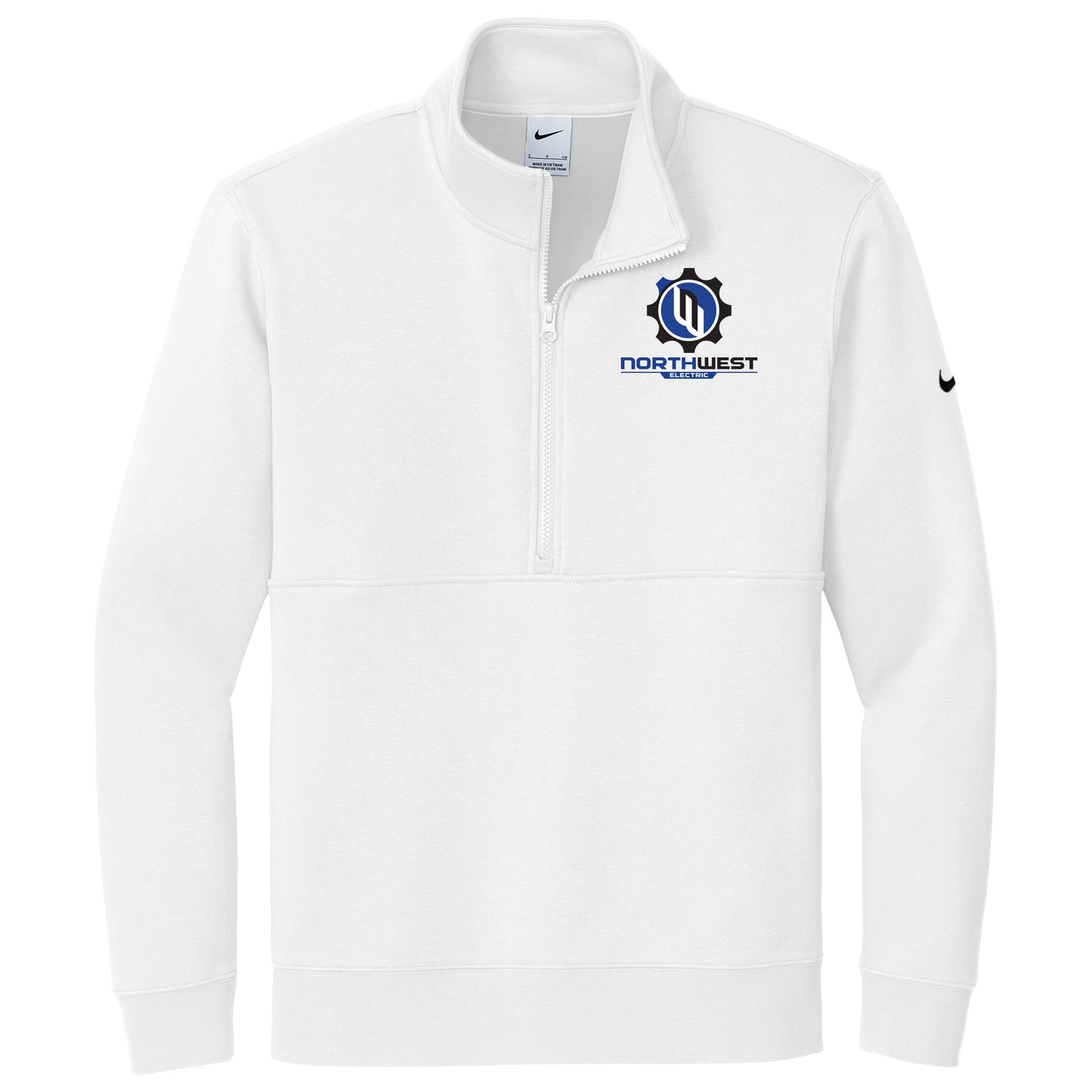 Nike Club Fleece Sleeve Swoosh 1/2-Zip