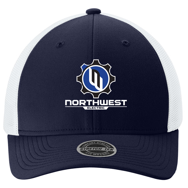 Sport-Tek® Stretch-Tek Mesh Back Cap