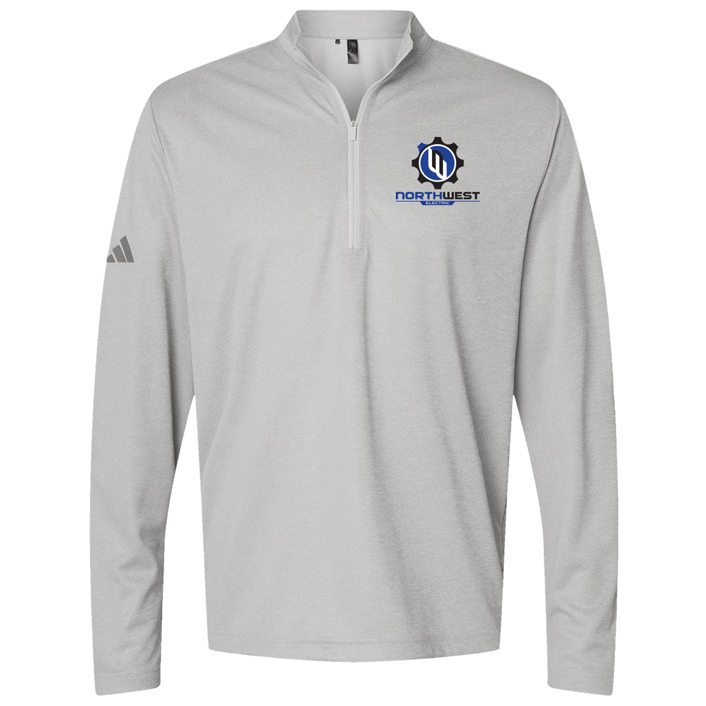 Adidas- Space Dyed Quarter-Zip Pullover