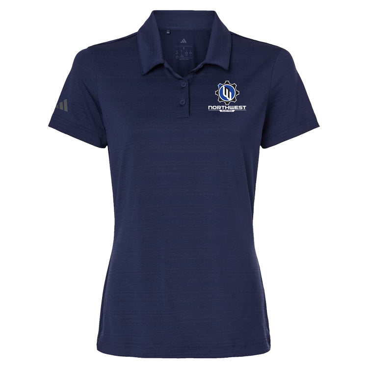 Adidas - Women's Textured Stripe Polo