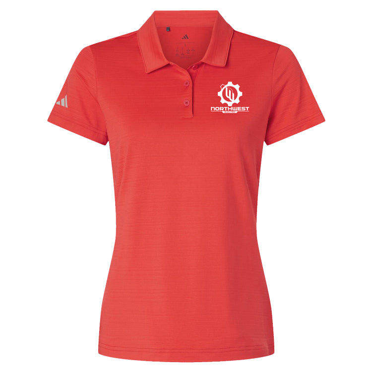 Adidas - Women's Textured Stripe Polo
