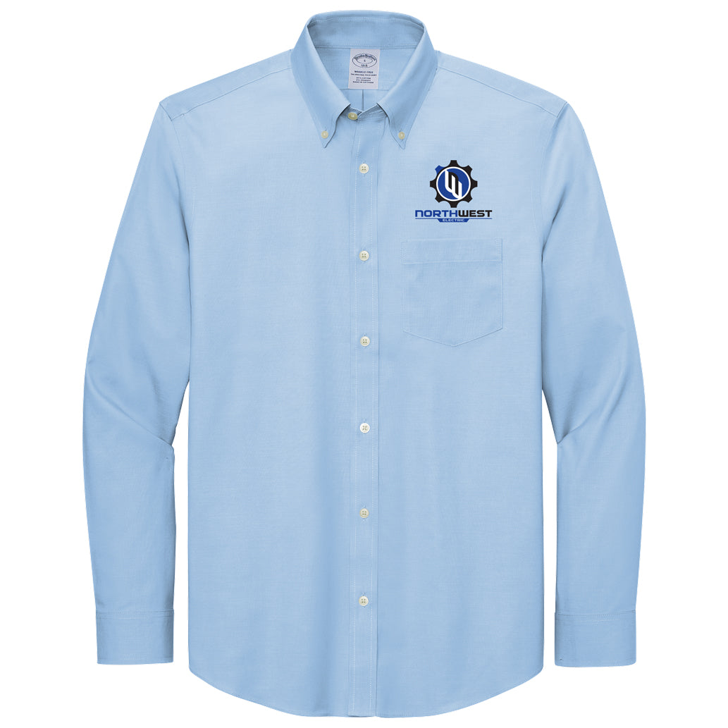 Brooks Brothers® Wrinkle-Free Stretch Pinpoint Shirt