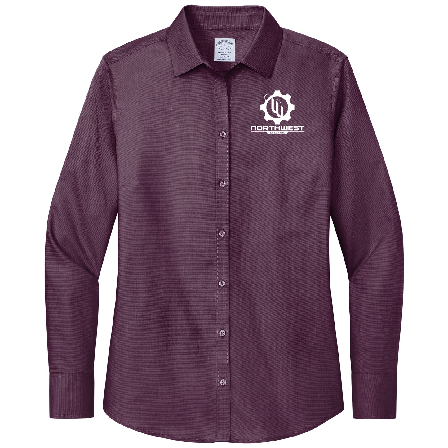 Brooks Brothers® Women’s Wrinkle-Free Stretch Nailhead Shirt