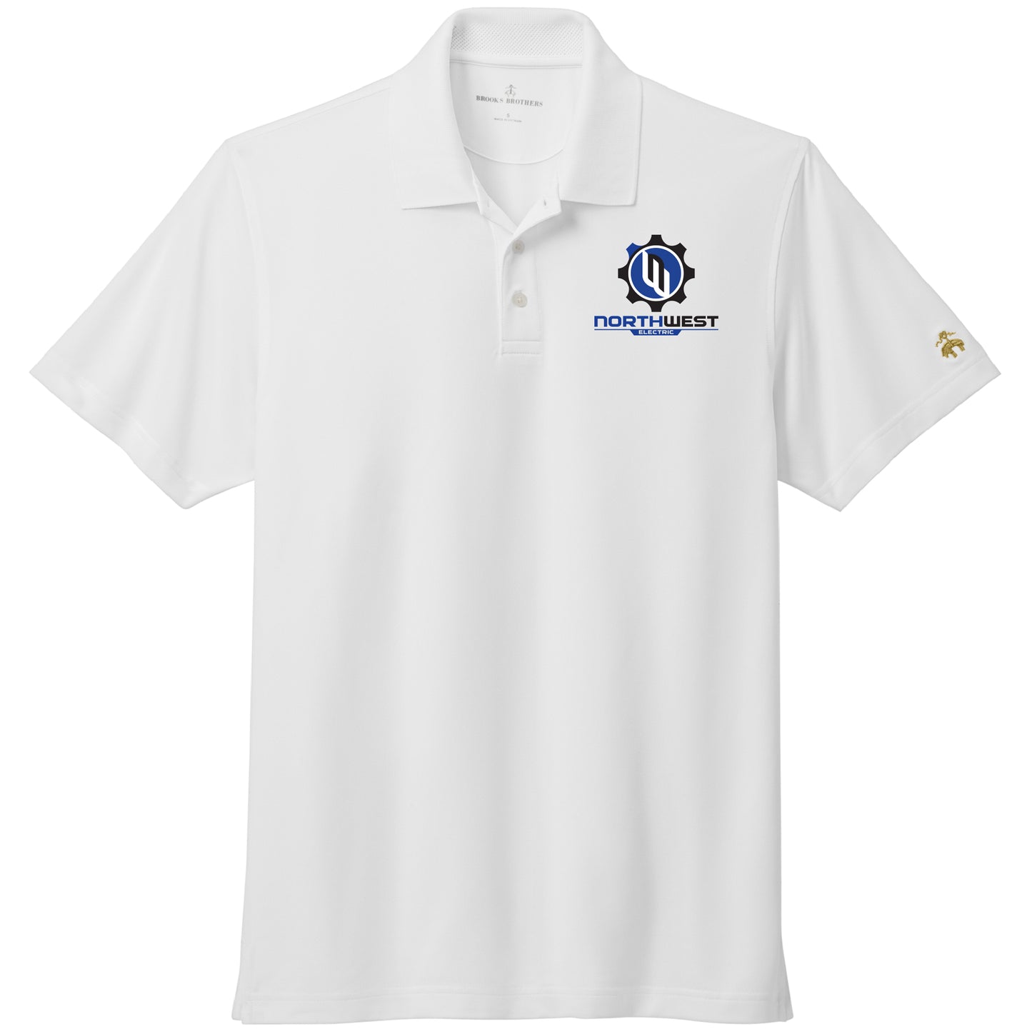 Brooks Brothers Mesh Pique Performance Polo
