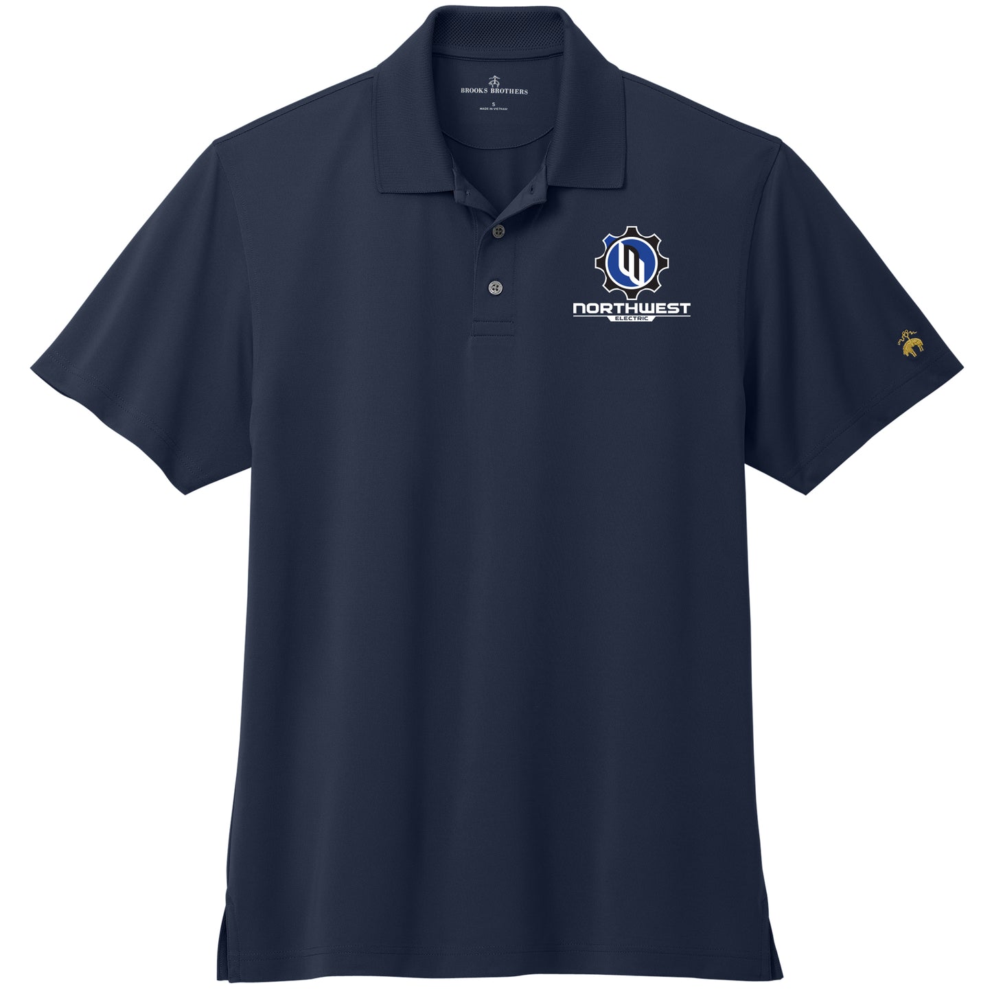 Brooks Brothers Mesh Pique Performance Polo