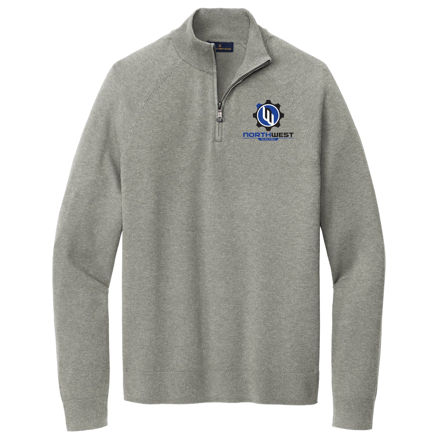 Brooks Brothers® Cotton Stretch 1/4-Zip Sweater