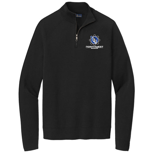 Brooks Brothers® Cotton Stretch 1/4-Zip Sweater