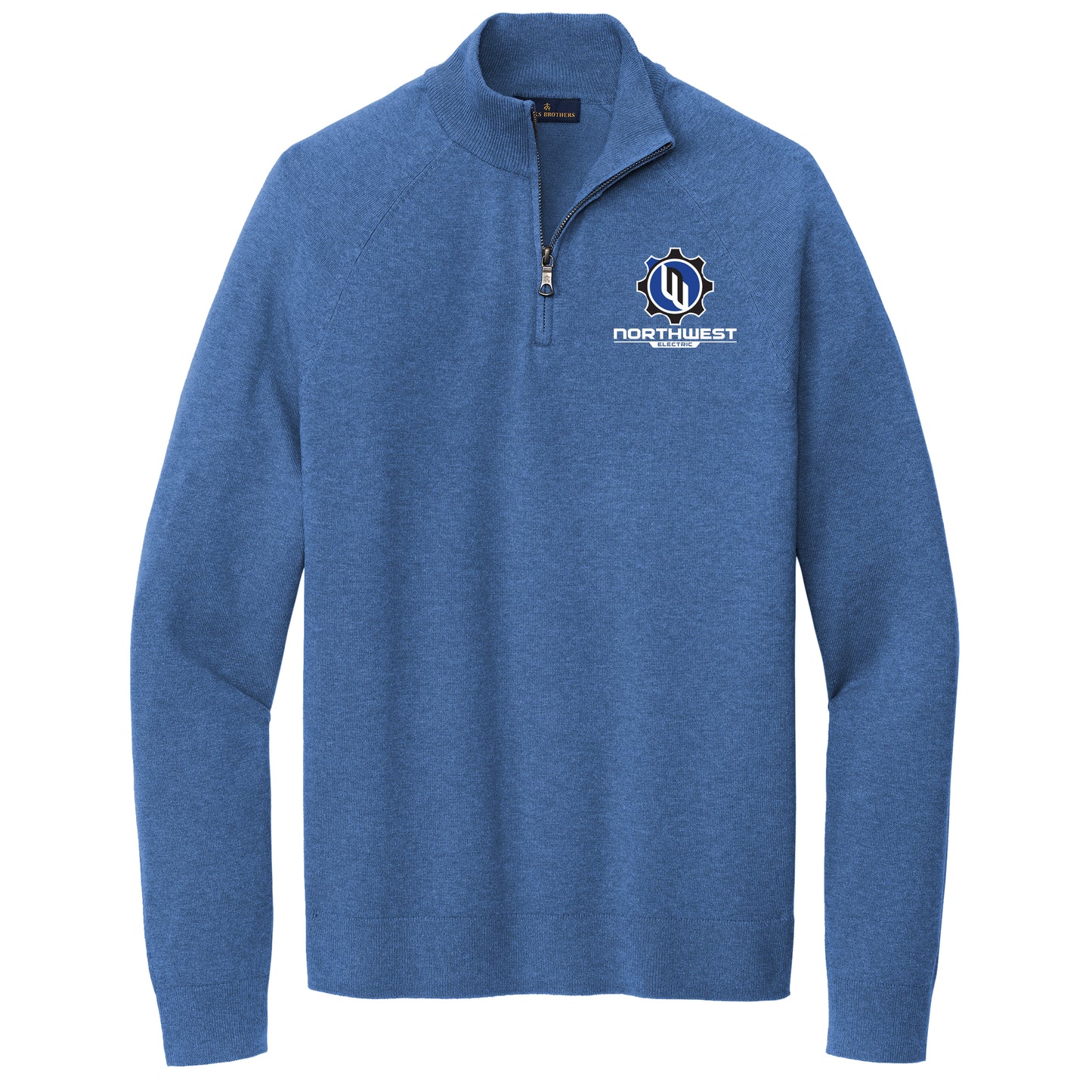 Brooks Brothers® Cotton Stretch 1/4-Zip Sweater