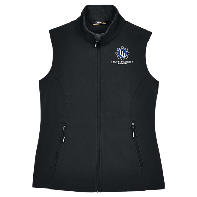 CORE365 Ladies' Cruise Two-Layer Fleece Bonded Soft Shell Vest