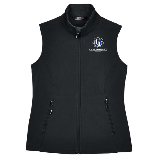 CORE365 Ladies' Cruise Two-Layer Fleece Bonded Soft Shell Vest