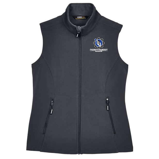 CORE365 Ladies' Cruise Two-Layer Fleece Bonded Soft Shell Vest
