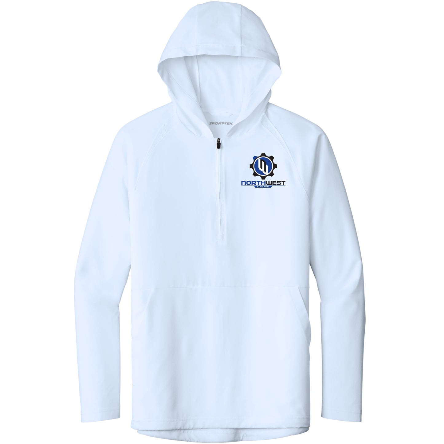 Sport-Tek 1/2-Zip Long Sleeve Hooded Jacket