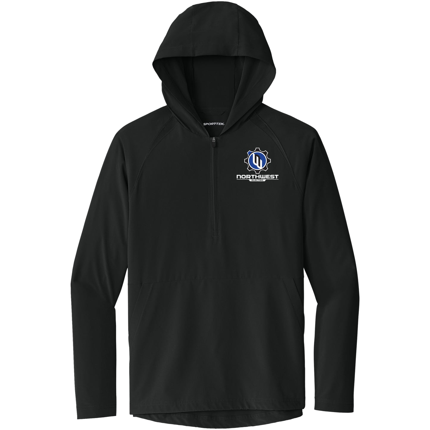 Sport-Tek 1/2-Zip Long Sleeve Hooded Jacket