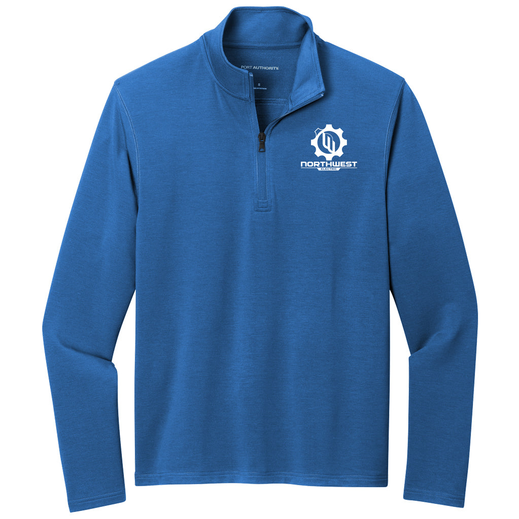 Port Authority® Microterry 1/4-Zip Pullover
