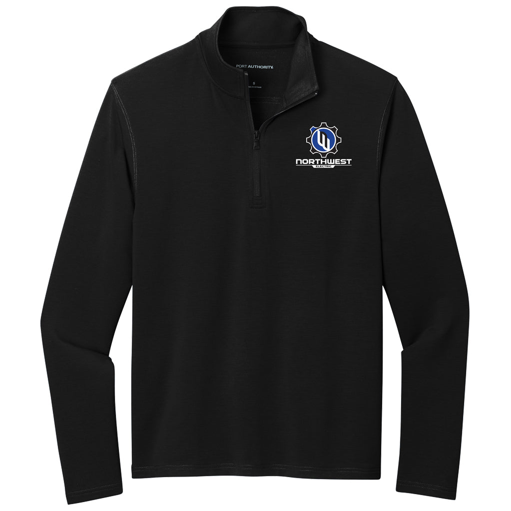 Port Authority® Microterry 1/4-Zip Pullover
