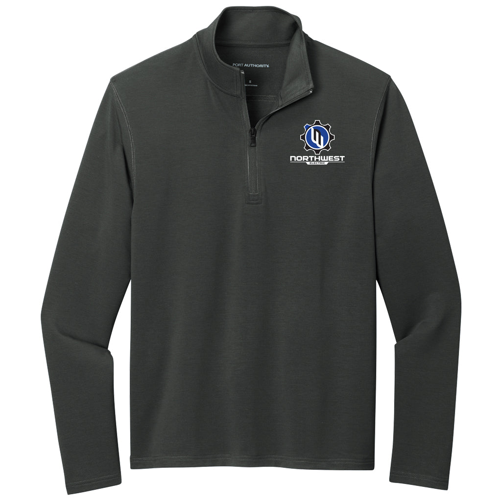 Port Authority® Microterry 1/4-Zip Pullover