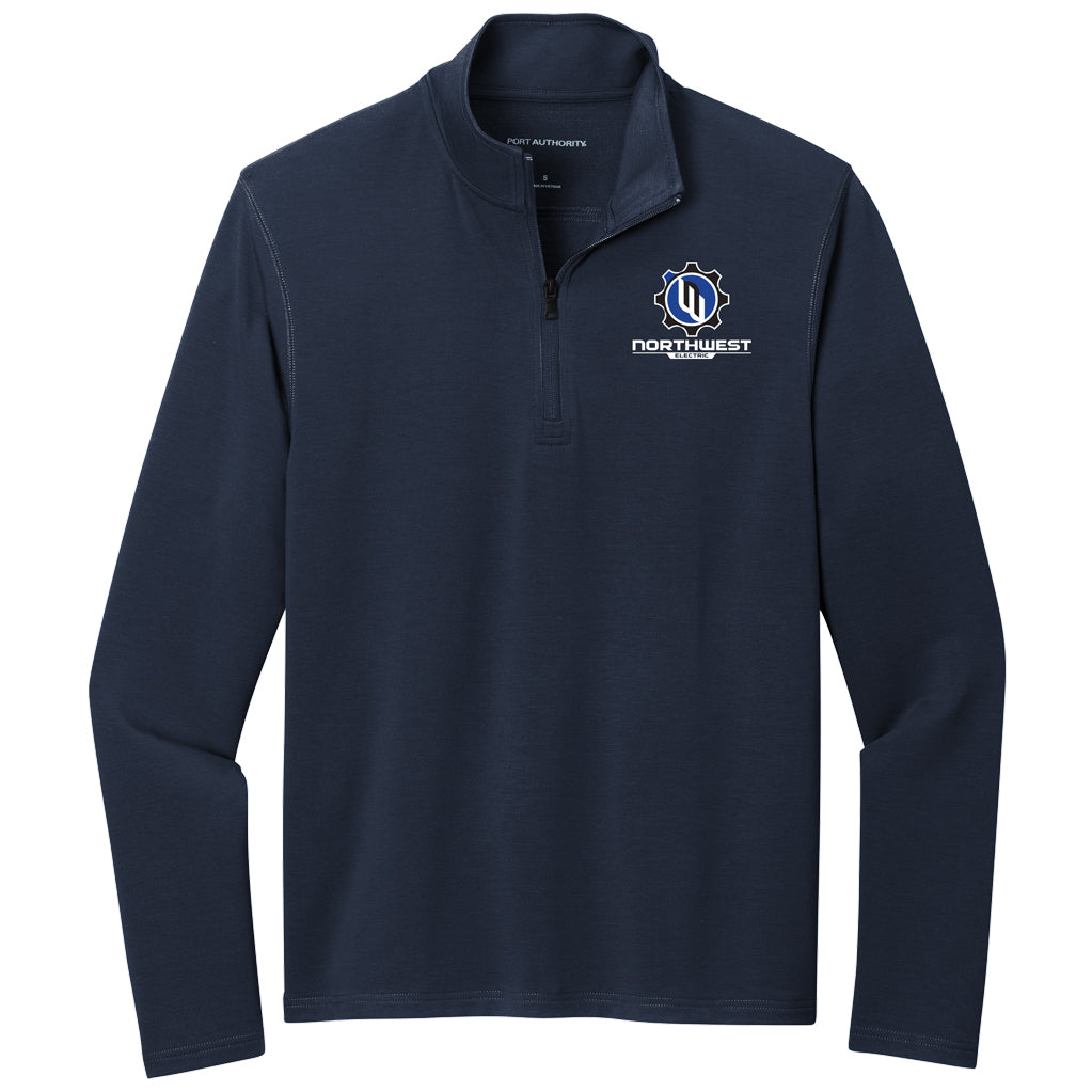 Port Authority® Microterry 1/4-Zip Pullover