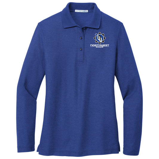 Port Authority® Ladies Silk Touch™ Long Sleeve Polo