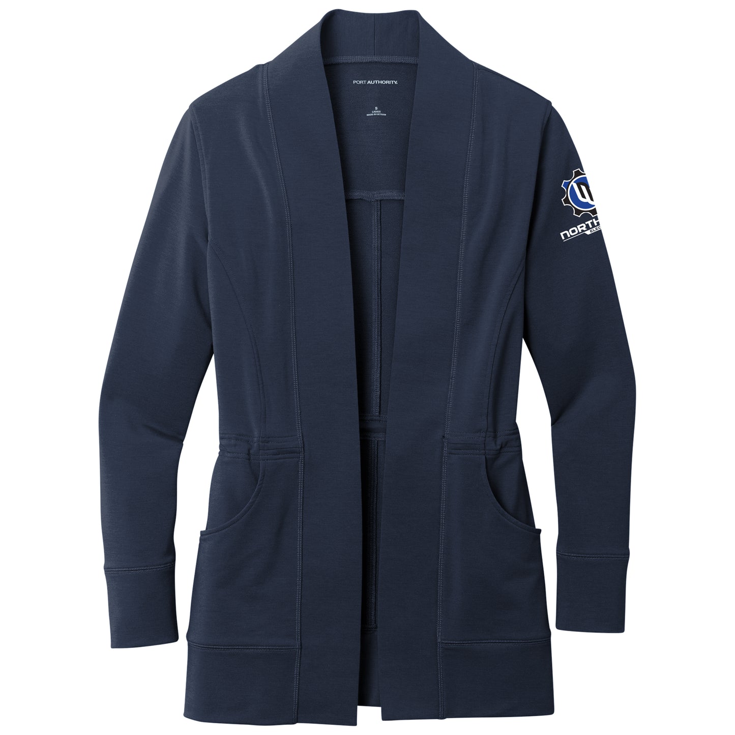 Port Authority® Ladies Microterry Cardigan