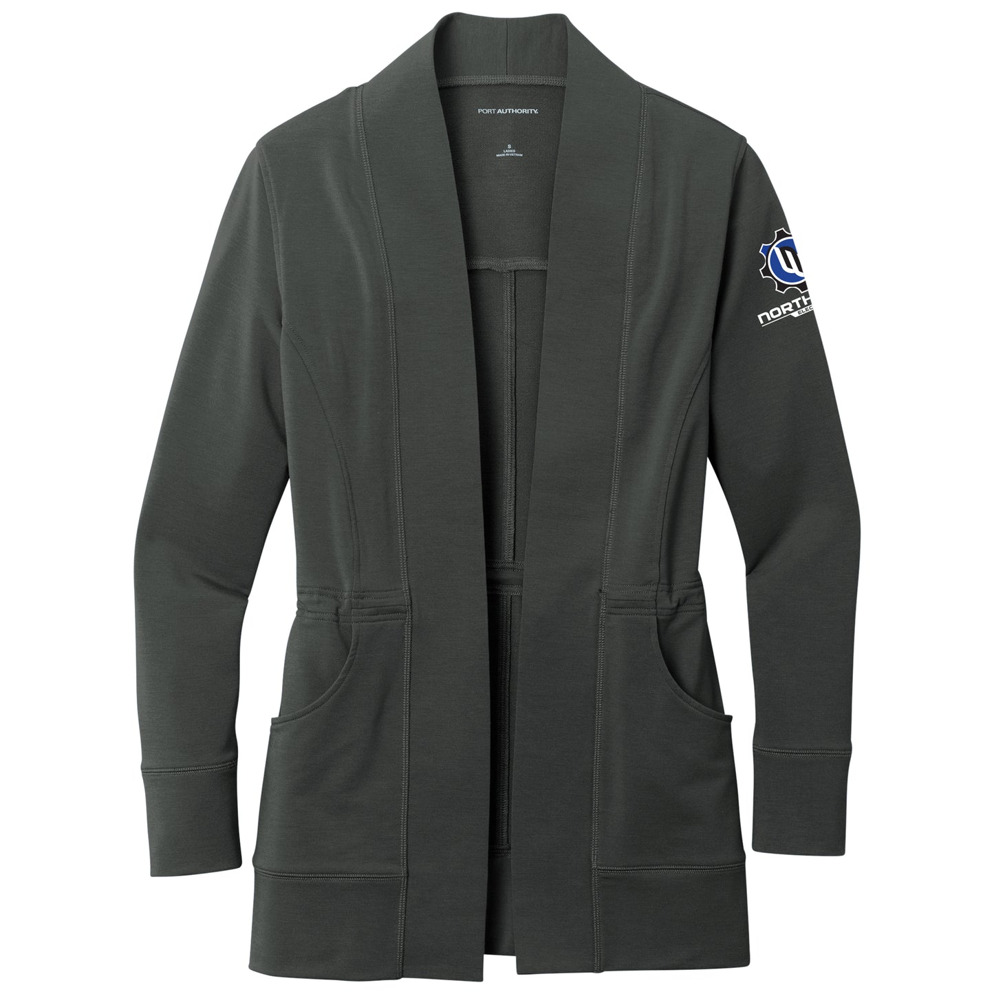 Port Authority® Ladies Microterry Cardigan