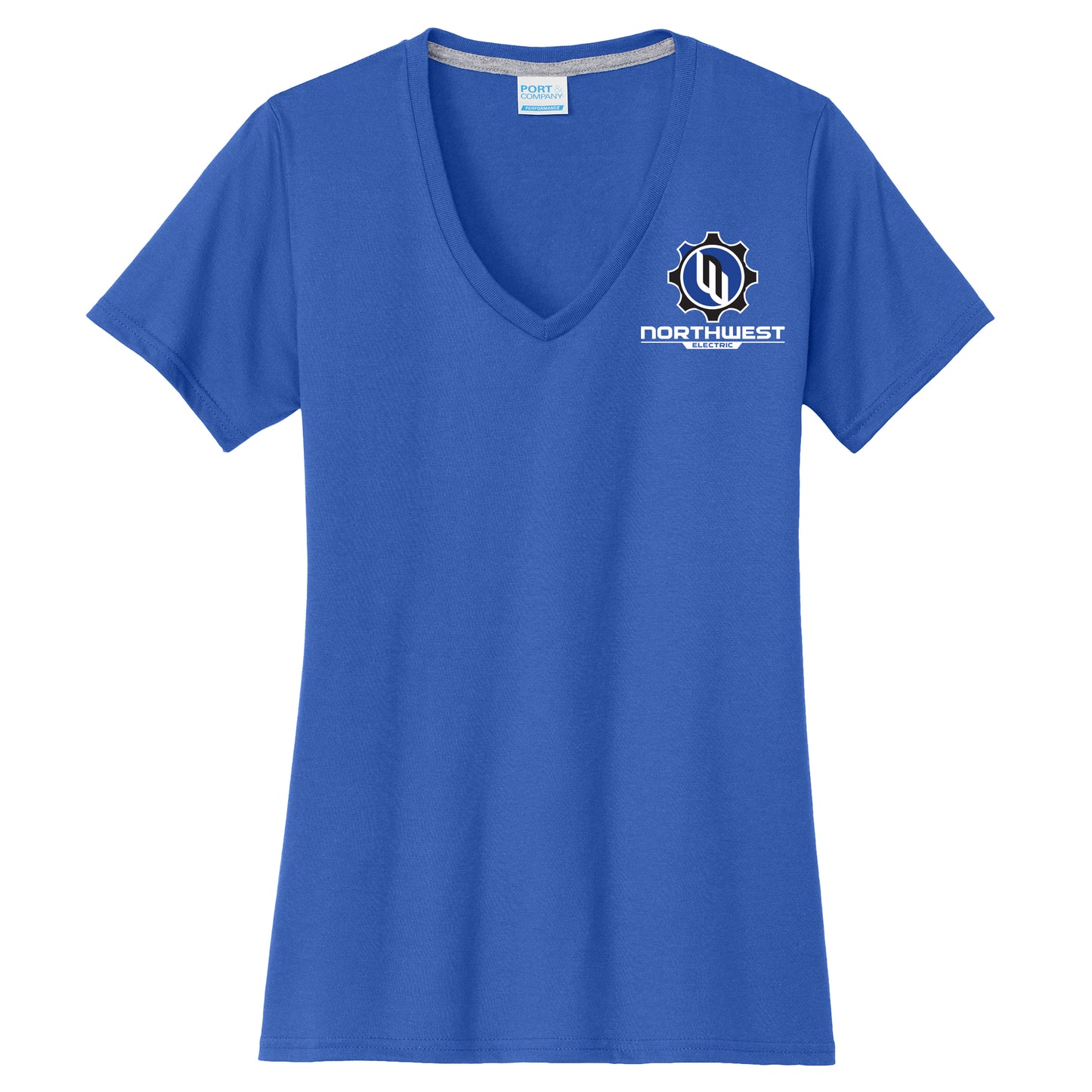 Women's Performance Blend V-Neck Tee