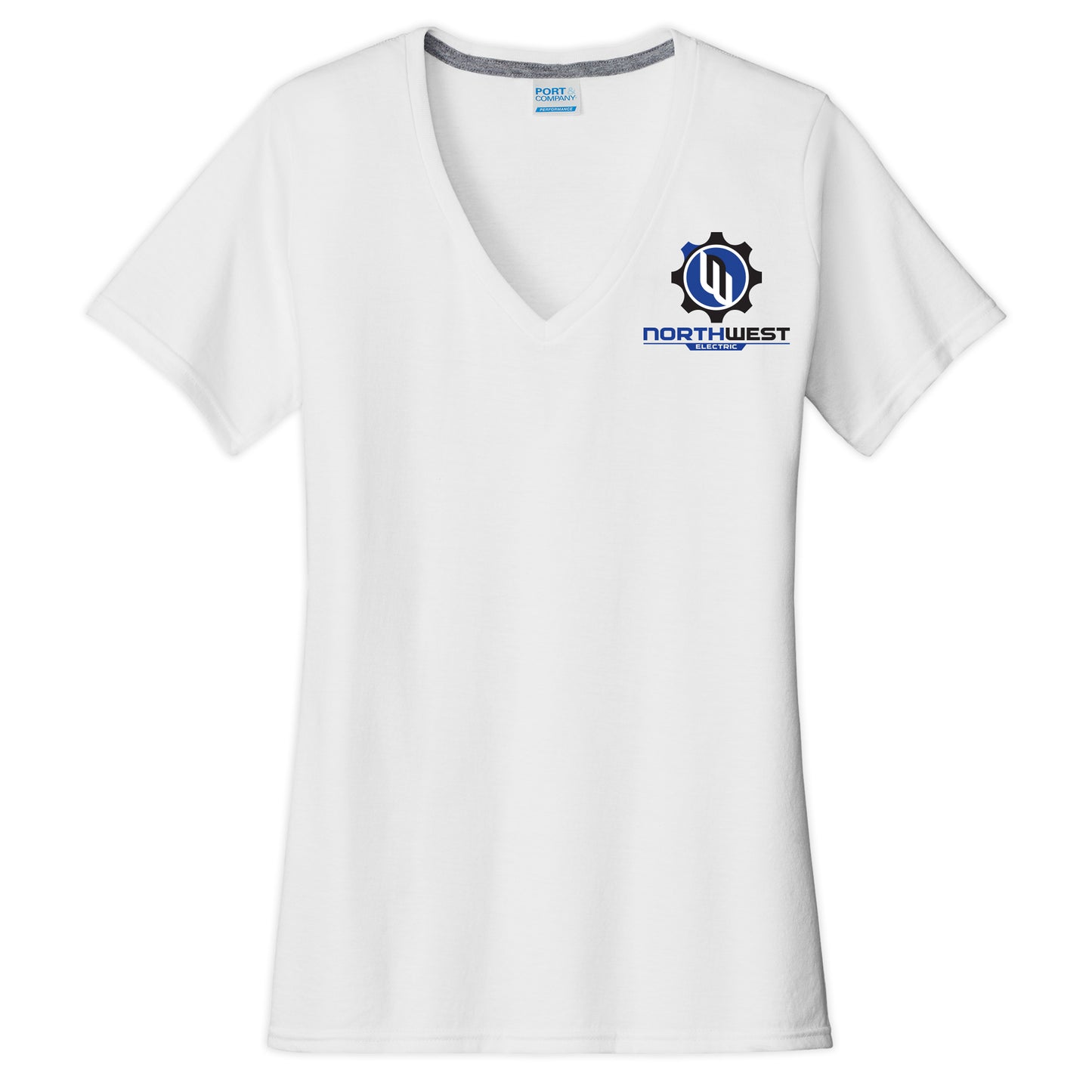 Women's Performance Blend V-Neck Tee