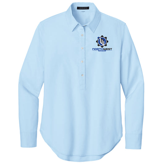 Mercer+Mettle® Women’s Long Sleeve Modern Oxford Shirt