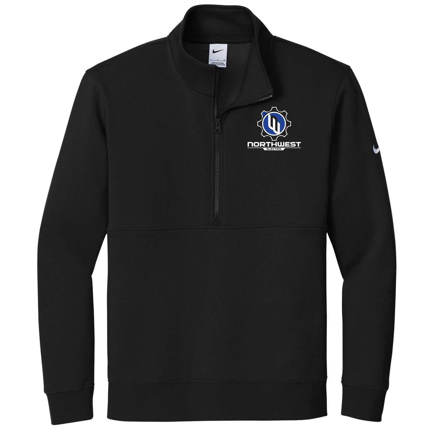 Nike Club Fleece Sleeve Swoosh 1/2-Zip