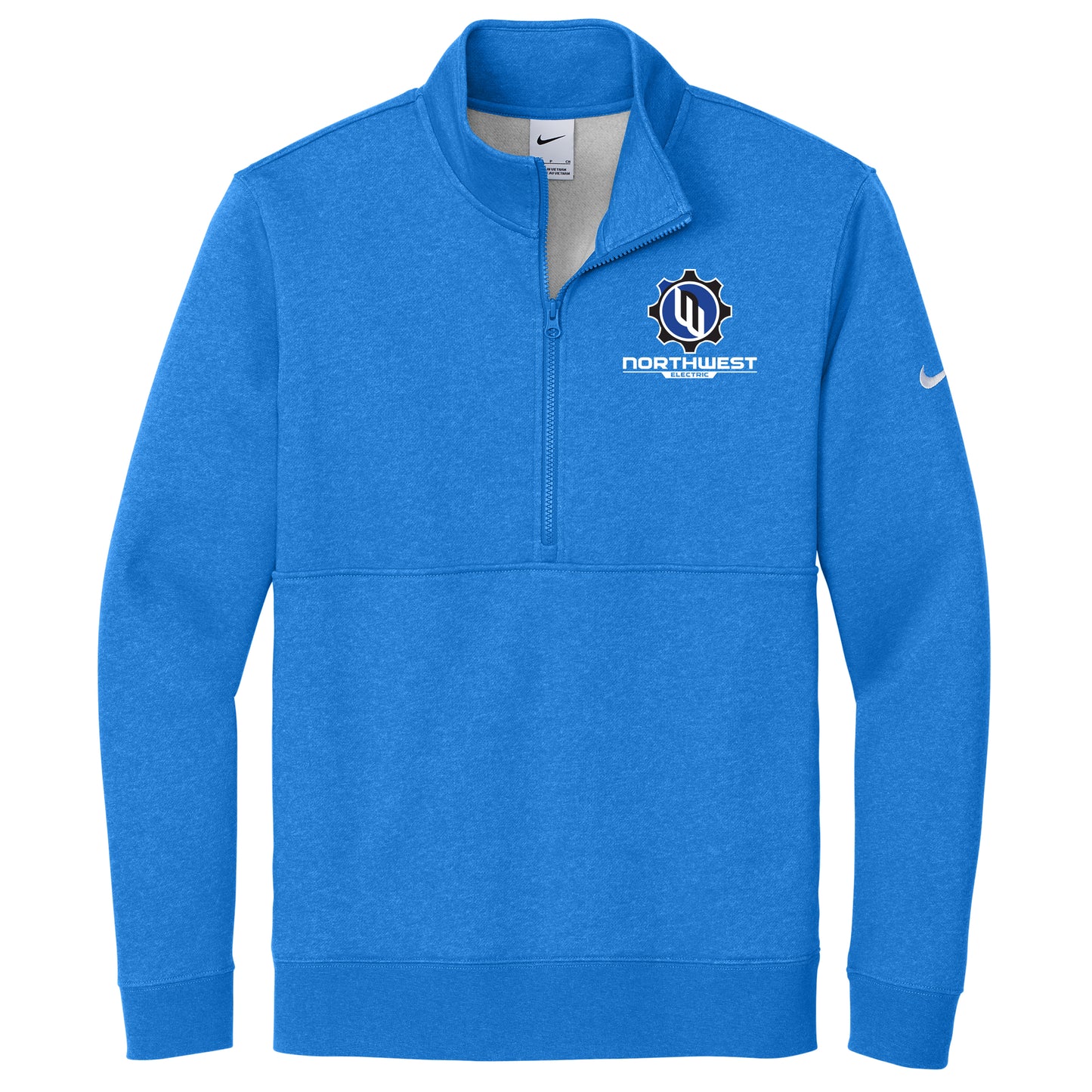 Nike Club Fleece Sleeve Swoosh 1/2-Zip