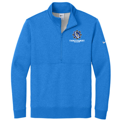 Nike Club Fleece Sleeve Swoosh 1/2-Zip
