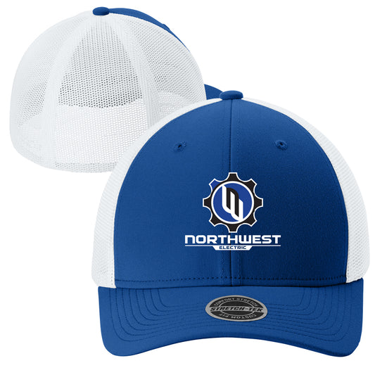 Sport-Tek® Stretch-Tek Mesh Back Cap